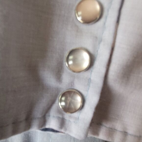 Vintage Dee Cee Rangers Western Shirt Mens XXXL Mr Tall Purple Plaid Trim 3XL - Picture 16 of 16